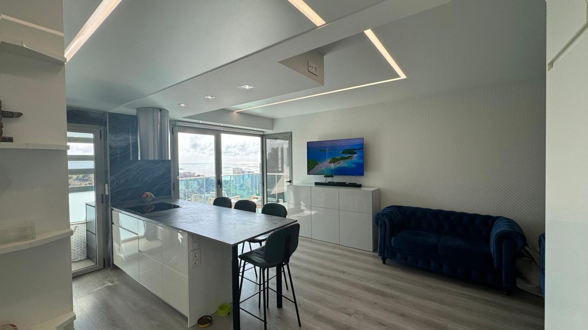 Skyline 21 Reformado Con Terraza Privada Benidorm